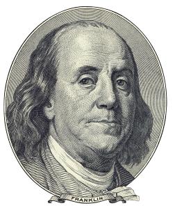 Portrait of Benjamin Franklin